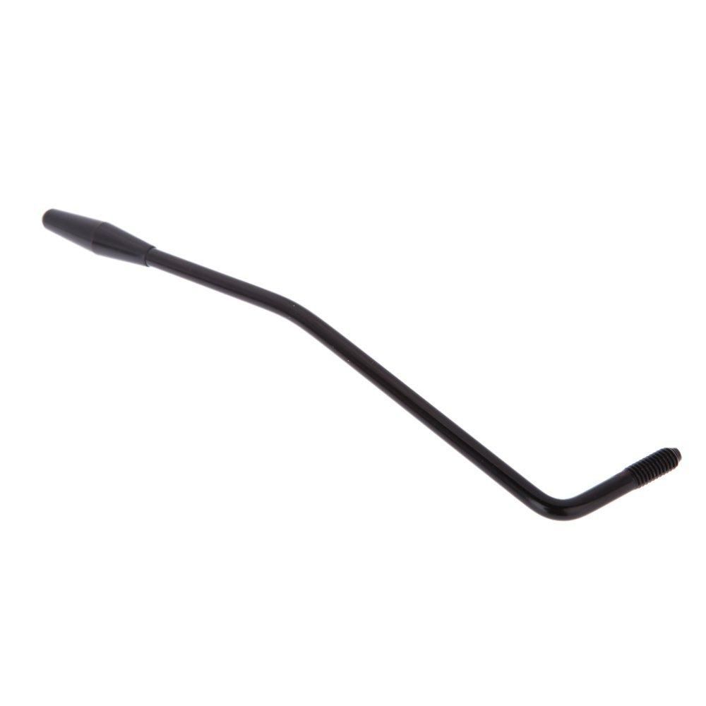 6mm Metal Arm Whammy Bar with Tip for Electric Guitar(Black)
