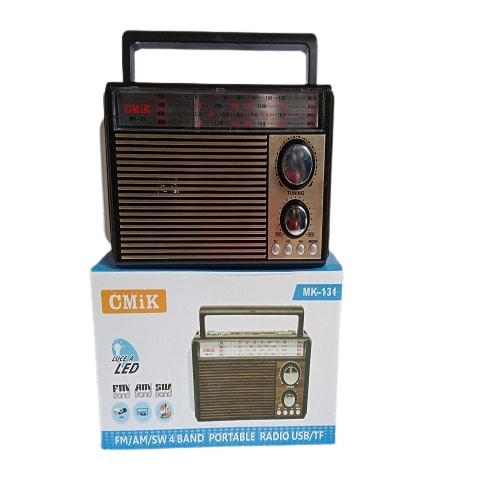 Cmik Fm - Am - Sw1-2 9band Radio With Rechargeable Battery
