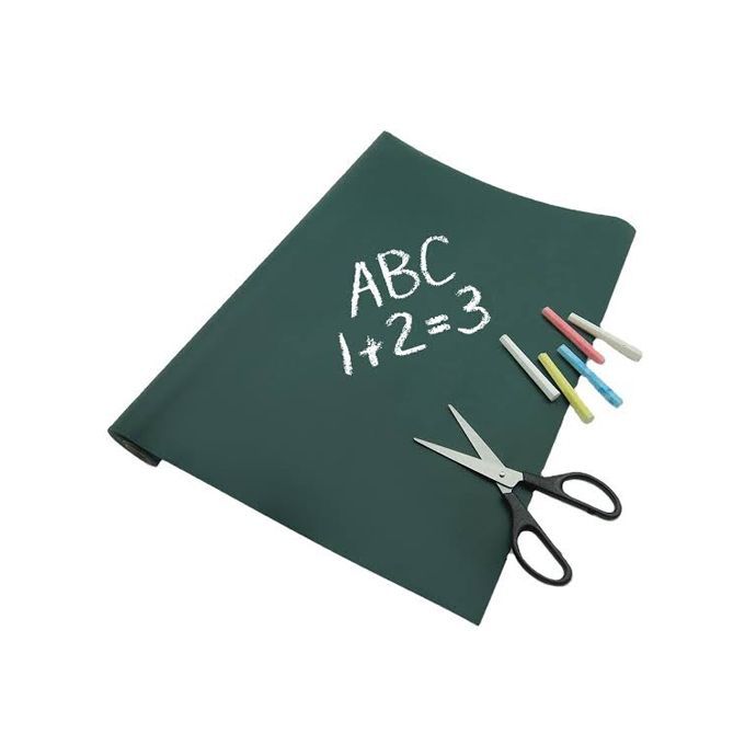 PVC Self Adhesive Green Wall Chalkboard Roll Sticker - 60cm X 100cm