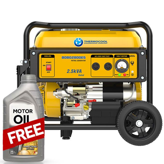 2.5kVA/2.0kW Single Phase Petrol Electric start Generator (BOBO 2800ES)