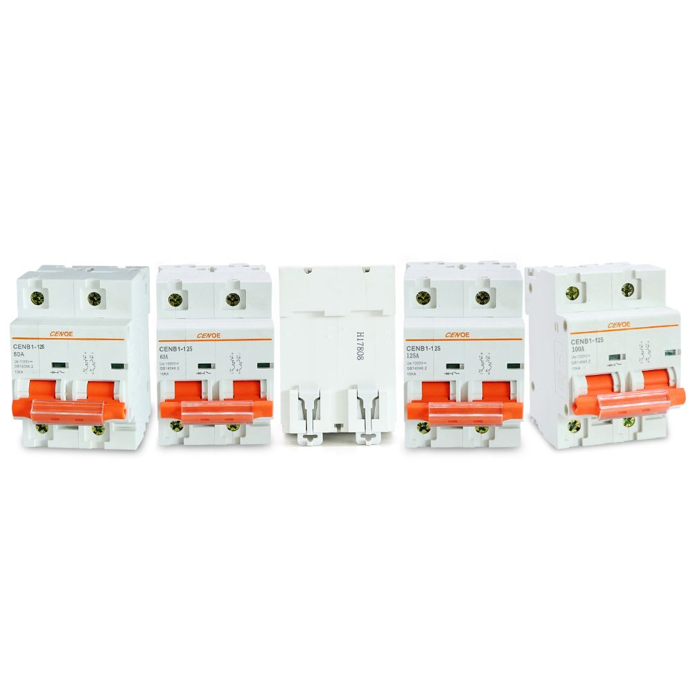 DC 2P Mcb Breaker Good 1000V Breaker 2018 Solar Quality DC