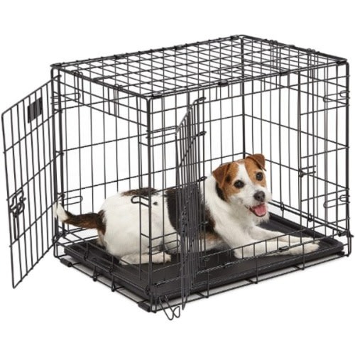 Foldable Metal Wire Mesh Kennel - Medium