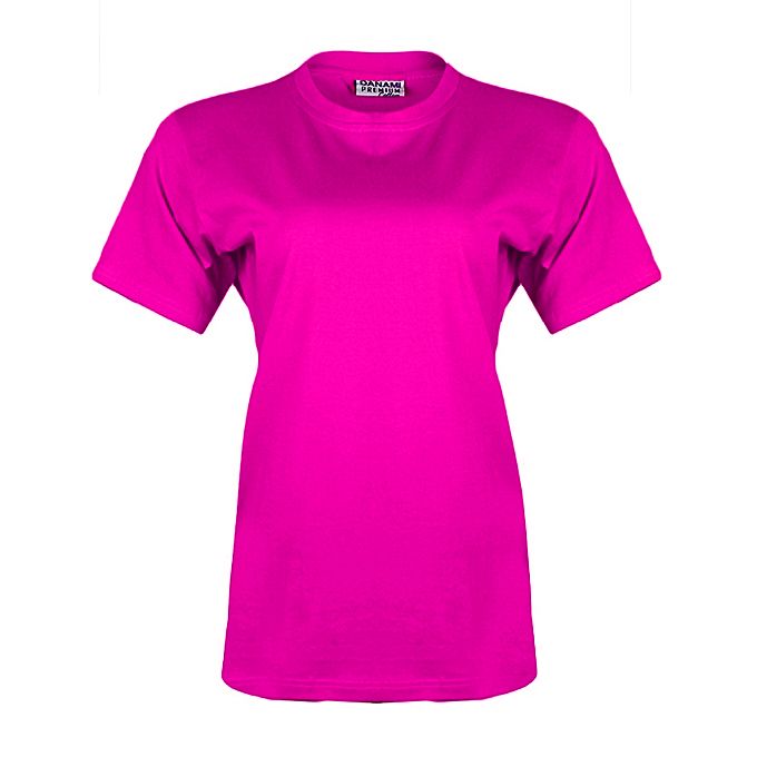 Female T-shirt- Fushia Pink