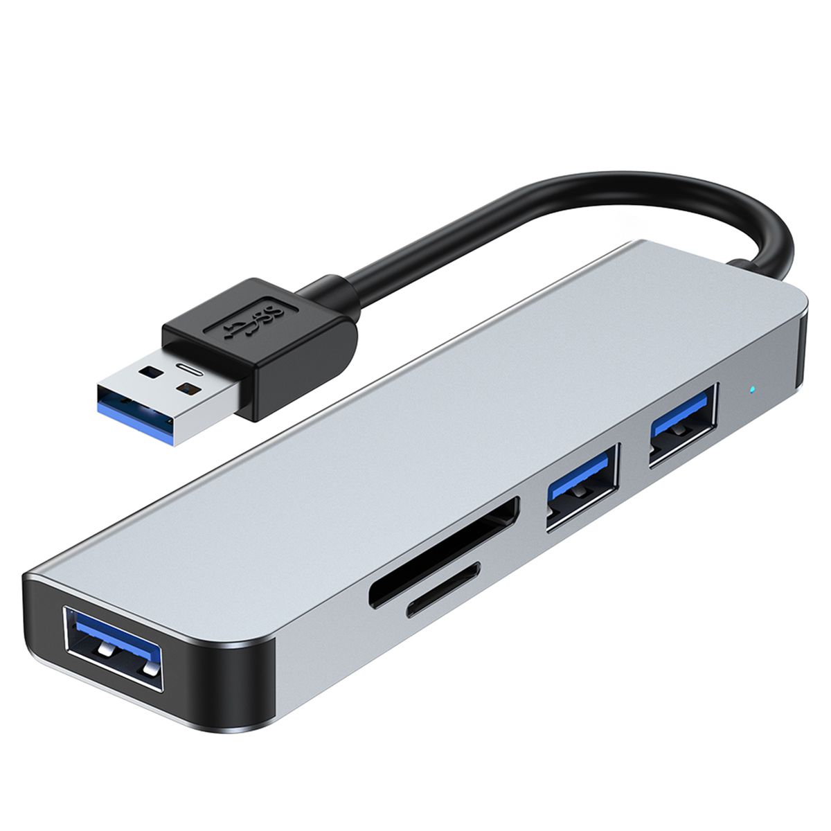 2103U 5-in-1 USB Hub Adapter Multi-port USB Docking Station