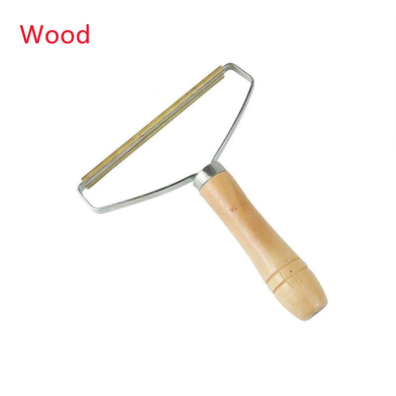 Est Portable Lint Remover Manual Lint Roller Clothes Brush Tools Clothes Fuzz Fabric  Removes Hairs Cat And Dog -Wood