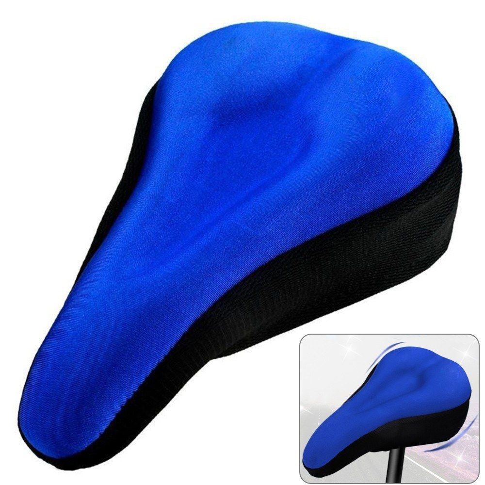 Bike Seat Covers Bicycle Memory Silicone  Cushion Cover Soft