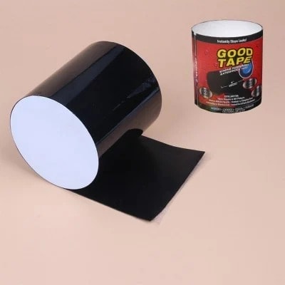 Rubberized Waterproof Tape - Black
