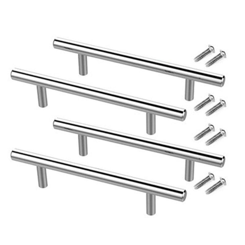 4PCS Silver Resin Tray Molds Handles Tray Handles Stainless