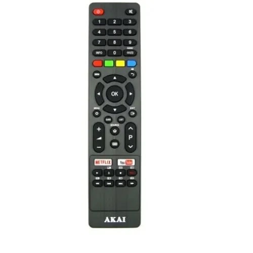 Smart Dual Led/lcd Tv Remote Control For Akai-jvc With Netflix & Youtube Control Function