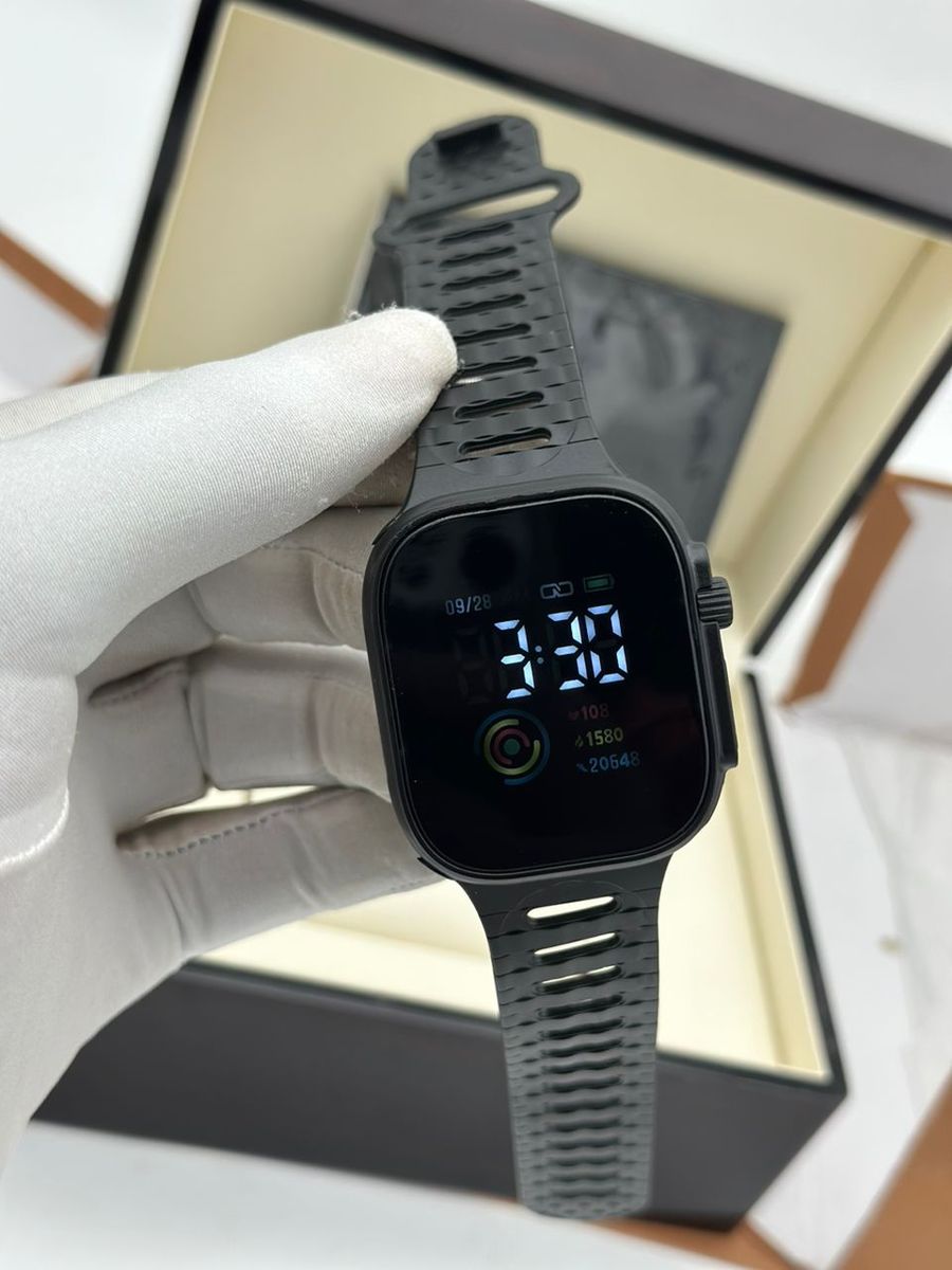 Unique Student Rubber Strap Digital WristWatch