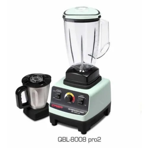 2 In 1 Heavy Duty Commercial Blender - Qbl 8008pro2 - Multicolour - 2L  -1200W