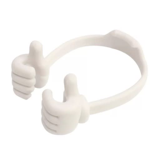 Thumbs Up Phone Stand - White
