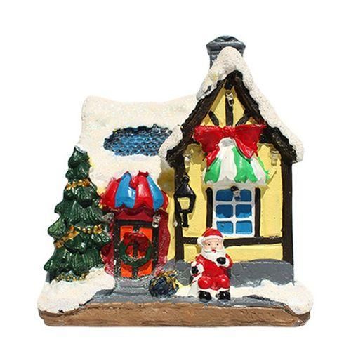 Light Up Christmas Houses Village Home Desktop