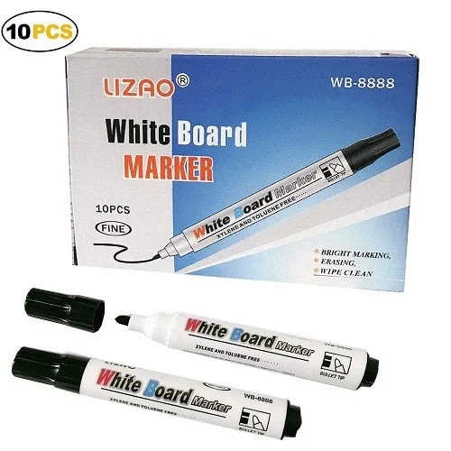 1 Packet White Board Marker