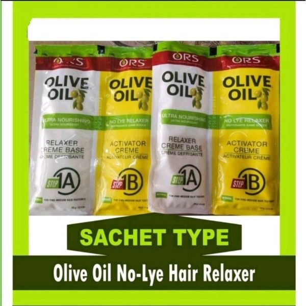 OLIVE OIL CREME RELAXER AND CREME ACTIVATOR 2in1 SACHET