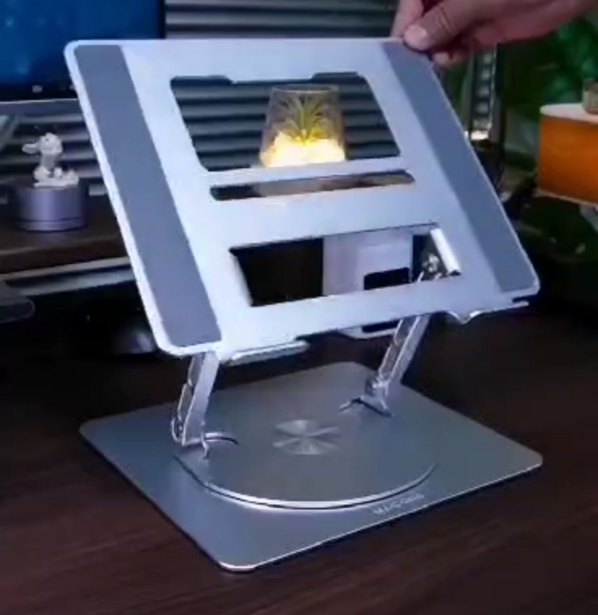 Laptop Stand 360 Rotatable Foldable Notebook Cooling Holder