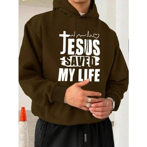 Jesus Printed Hoodie