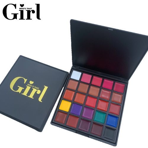 25 Color Matte Lipstick Palette