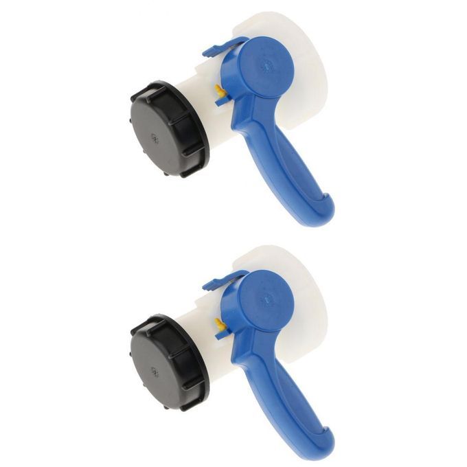 75mm+65mm 1000L IBC Tank Butterfly Valve Switch Water Adapter High