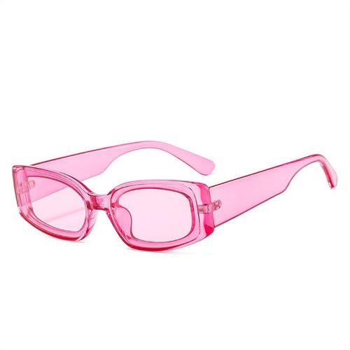 Unisex Square Sunglasses  -  Pink