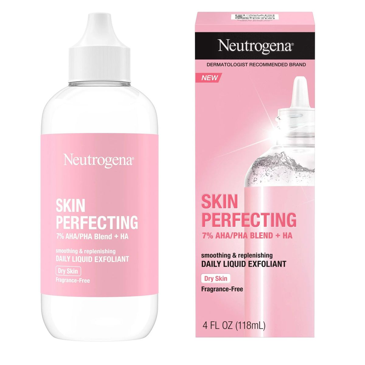 Skin Perfecting Daily Liquid Exfoliant, Dry Skin