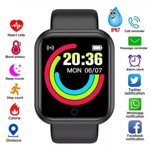 Smart Bracelet Watch Health And Fitness Tracker, Bp Monitor