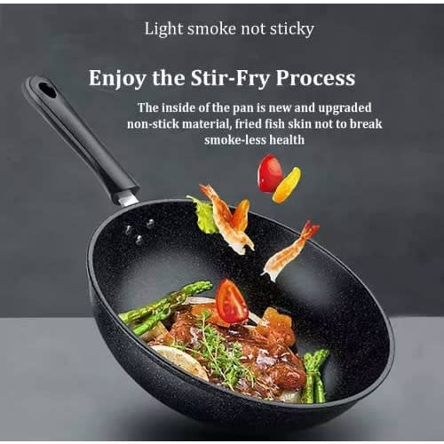 Non - Stick Pot Wok And Frying Pan