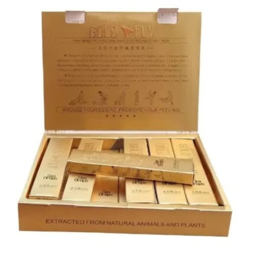 Spanish Gold Fly Sex Drops -12 Sachets
