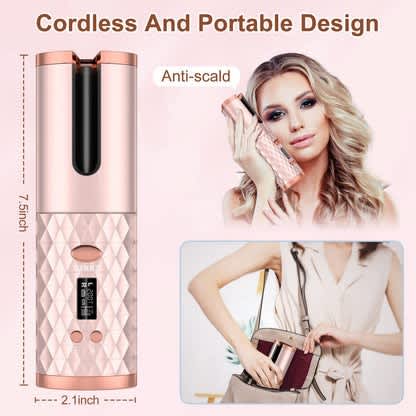 Cordless Automatic Hair Curler