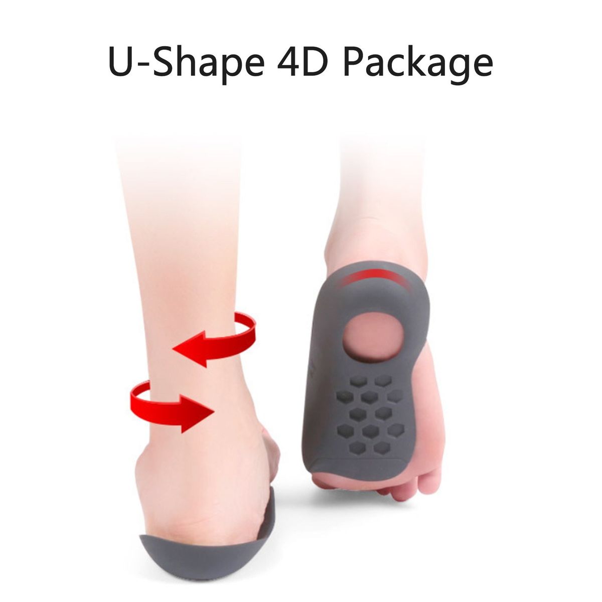 Flatfood Corrective Insoles Arch Support Insole The XO Shape