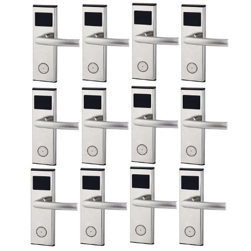 Electronic Door Lock With RFID Card Access Control - 12 Set