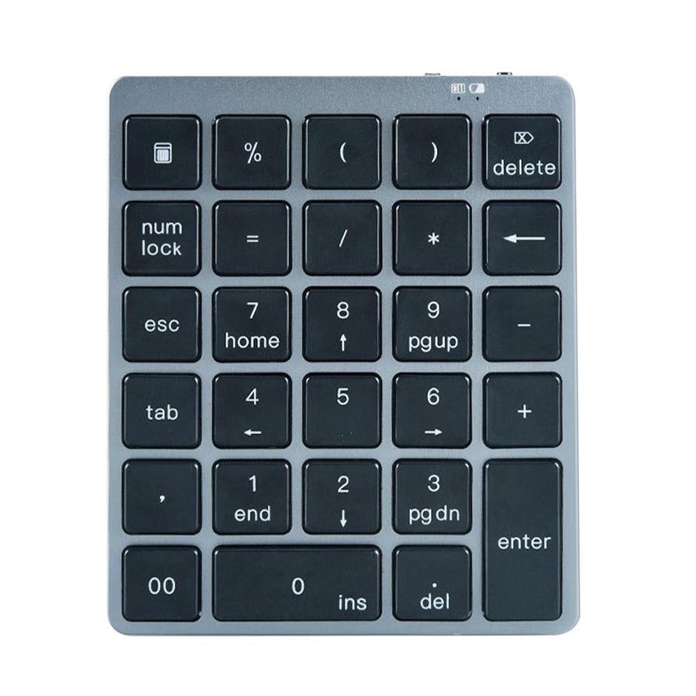 28 Keys Wireless Numeric Keyboard Financial Accounting