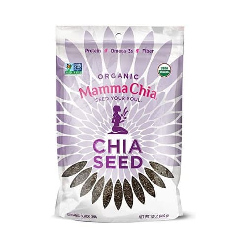 Chia Seeds Organic Black 6 Oz Bag