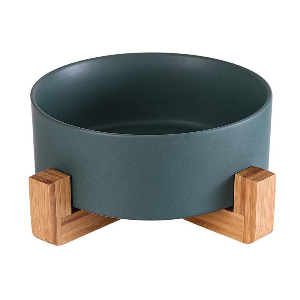 Kitten Bowl for Food and Water, Raised Ceramic Cat Food