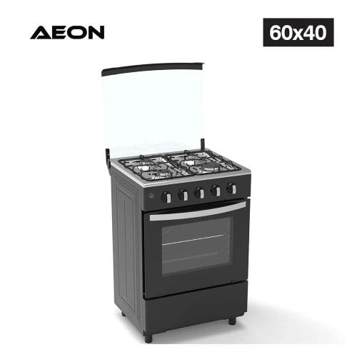 Aeon Gc 60x60 4g Black Hob-black Agc6040