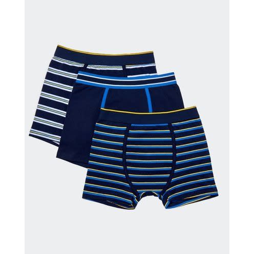 Boys Gold Jersey Trunks- Pack Of 3