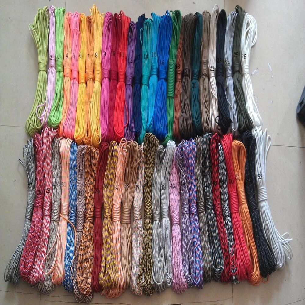 15FT 5meters 505 550 PARACORD 7 INNER STRANDS MIL SPEC TYPE III BUSHCRAFT SURVIVAL LANYARD Deep Blue 13deep Blue