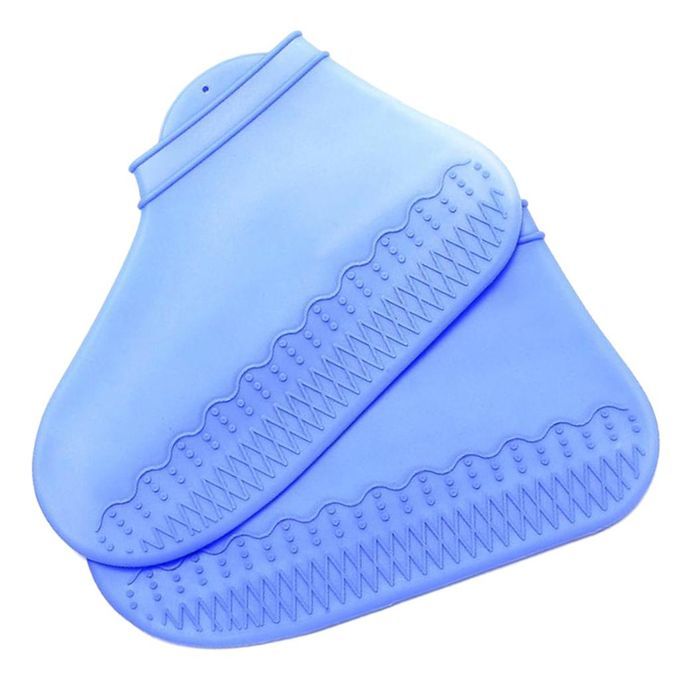 Shoe Covers Overshoes Shoes Protectors For Rain Mud Cycling Blue S