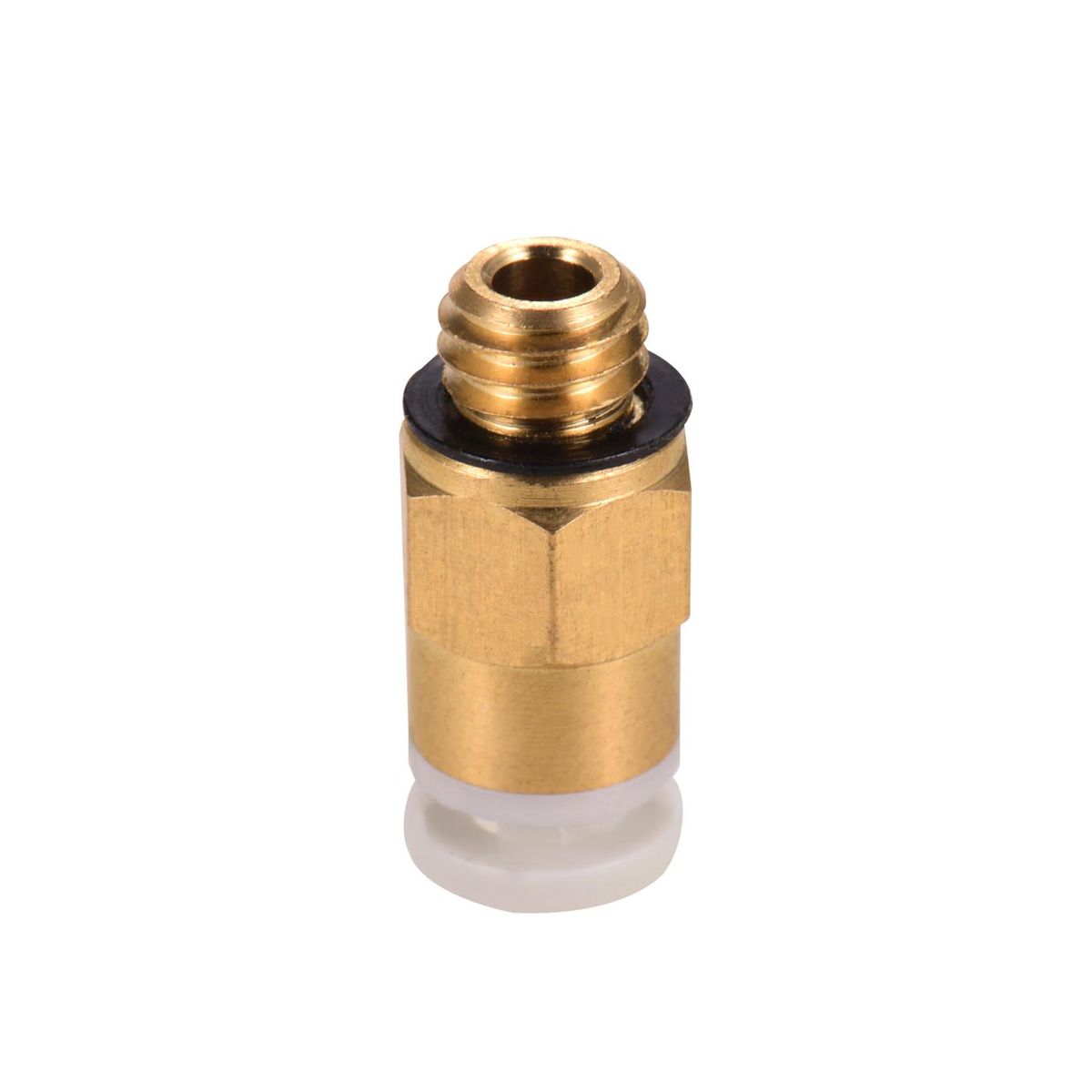 PC4-M6 Male Straight Pneumatic Tube Push Fitting Connector Compatible for CR-10 Ender 3 3D Printer Extruder