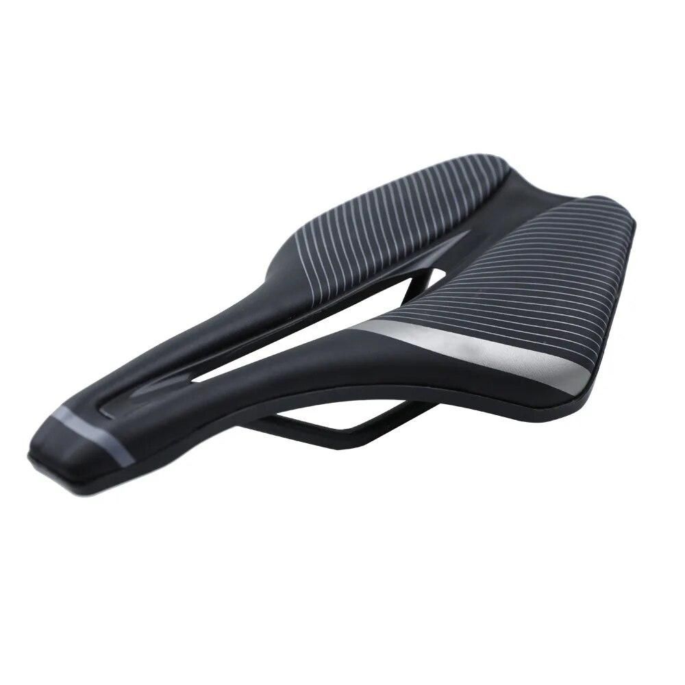 Road bike Comfort MTB Wide Bicycle Seat nylon fiber 9.6 * 5.6in Bike Saddle Bicycle Saddle Bike Seat Cycling Saddle Seat Cushion