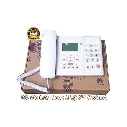 Desktop Gsm Phone F501 - White