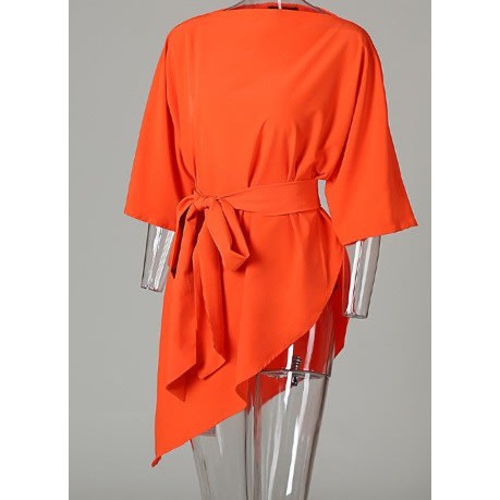Women's Sleeveless Top - Orange