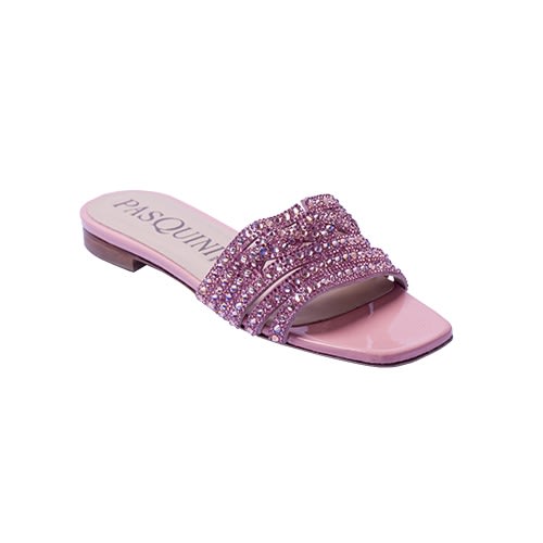 Women's Flat Slippers - Pink