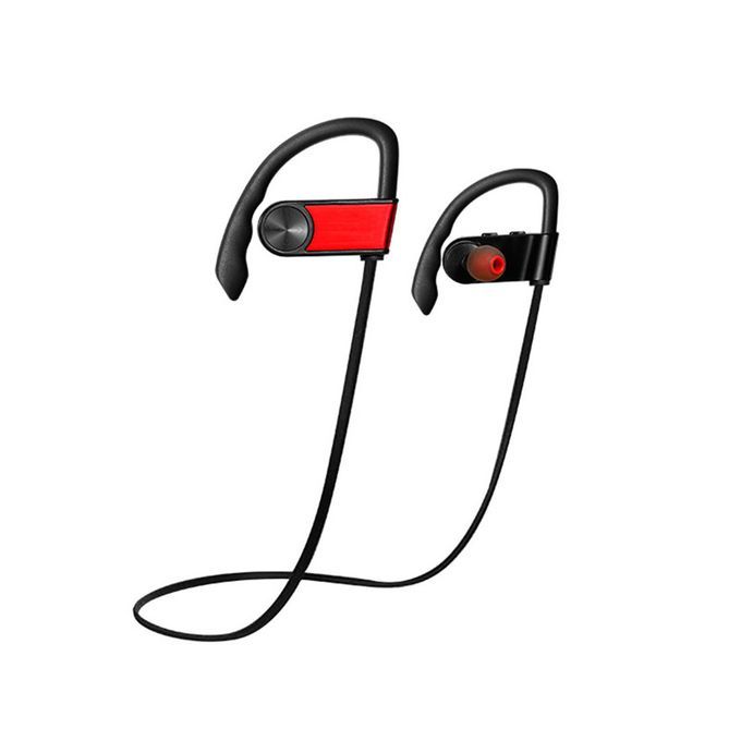 Outdoor Sport Running Stereo 4.0 Headphone Earphone Headset-red