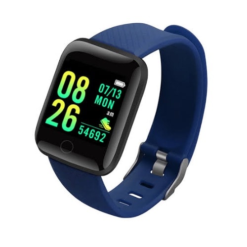 D13 - Fitness Bracelet Heart Rate Monitor Watch - Blue