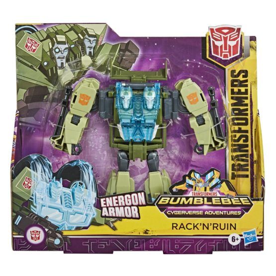 Transformers Cyberverse Ultra Class Action Figures - RACK'N'RUIN