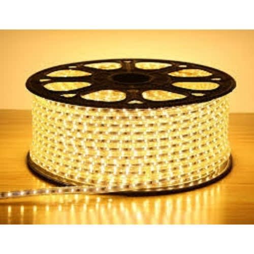 50 Meters Led Rope Light - Yellow- Warm White