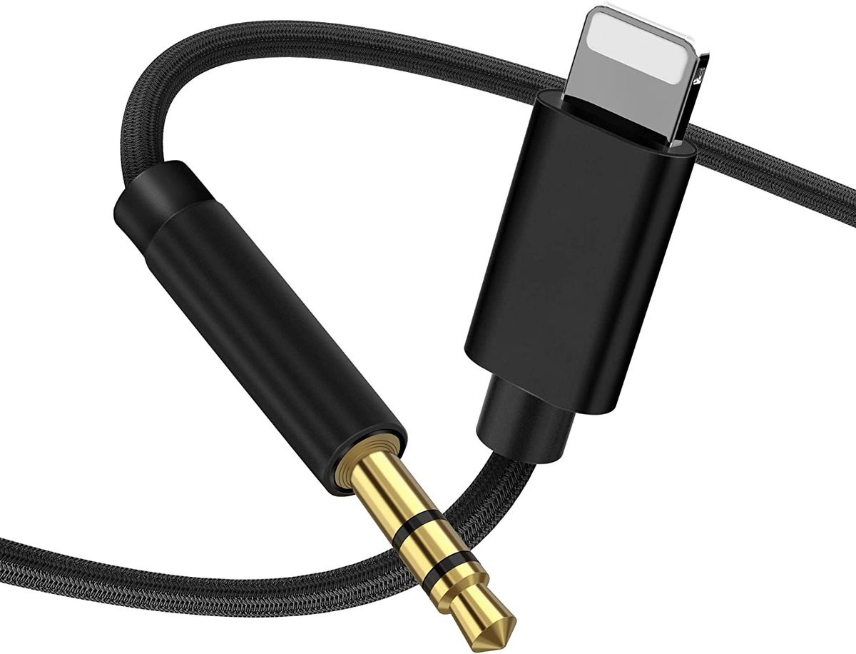 Cable For Iphone 3.5mm Jack Auxillary Audio Cord Adapter