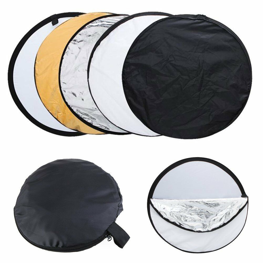 Collapsible Portable Multi-Disc Light Reflector