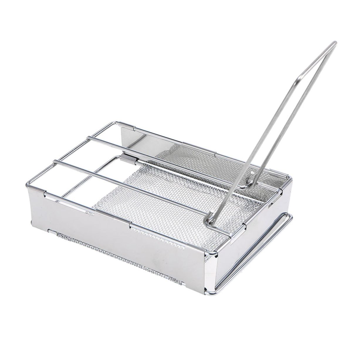 Foldable Stainless Steel Toaster Plate Portable Outdoor